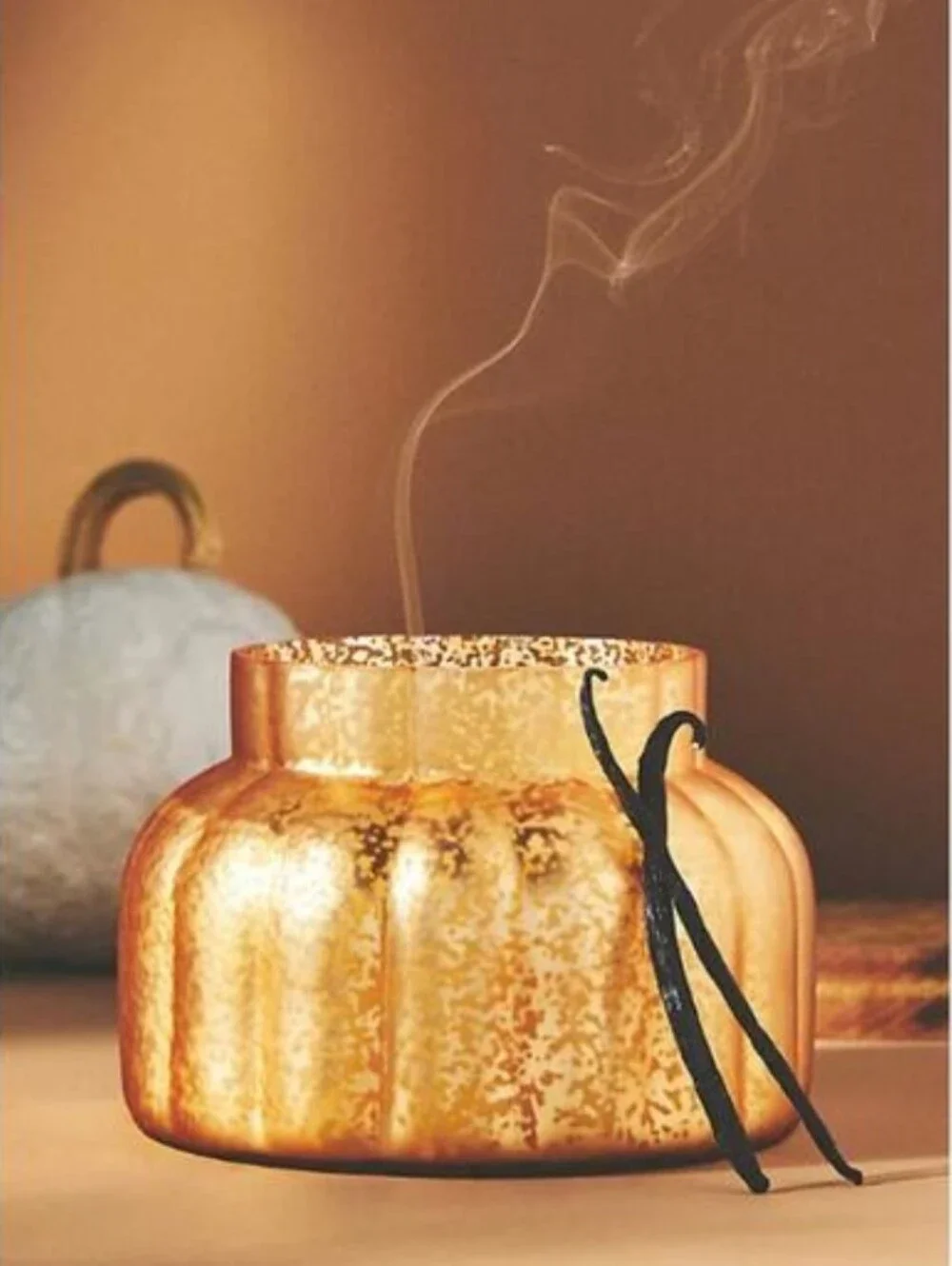 Anthropologie Capri Blue Pumpkin Clove Jar Candle 19 oz